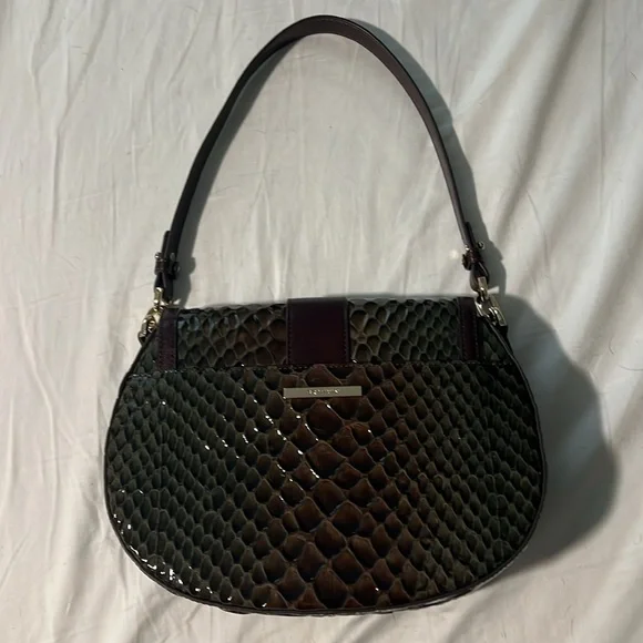 Brahmin Small Cynthia Leather Shoulder Bag - Hunter Amaya - Picture 3 of 8